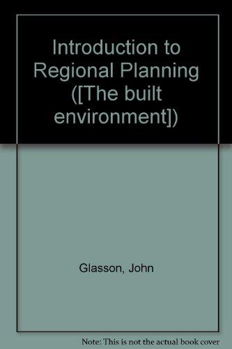 Book An Introduction To Regional Planning;: Concepts, Theory And Practice free