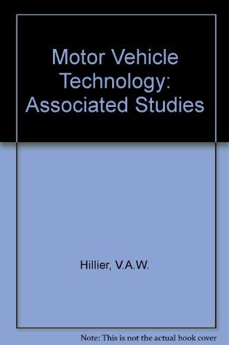 Book Motor Vehicle Technology: Associated Studies free