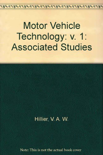Book Motor Vehicle Technical Associated Studies (v. 1) free