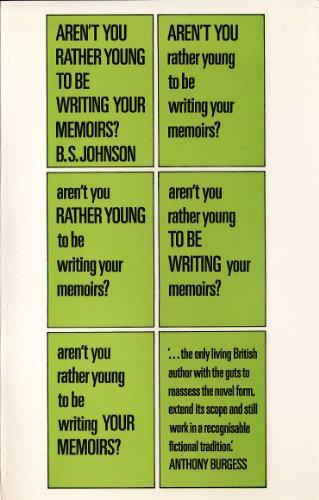 Book Aren't you rather young to be writing your memoirs? free
