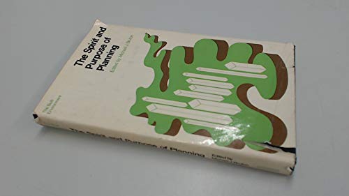 Book The spirit and purpose of planning; (The Built environment) free