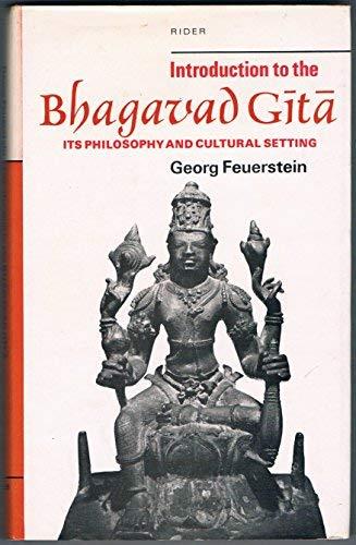 Book Introduction to the Bhagavad-gītā: Its philosophy and cultural setting free Book Introduction to the Bhagavad-gītā: Its philosophy and cultural setting free