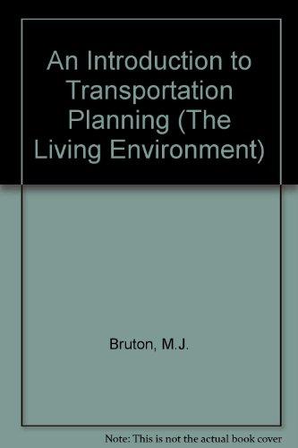 Book Introduction to transportation planning (The Built environment series) free