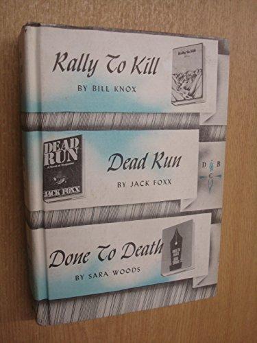 Book Rally To Kill: A Thane And Moss Case free