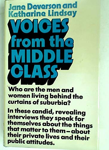 Book Voices from the middle class: A study of families in two London suburbs free