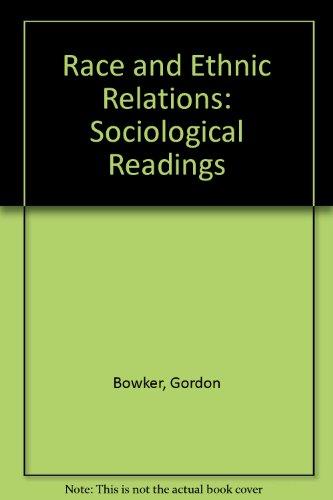 Book Race and ethnic relations: Sociological readings free