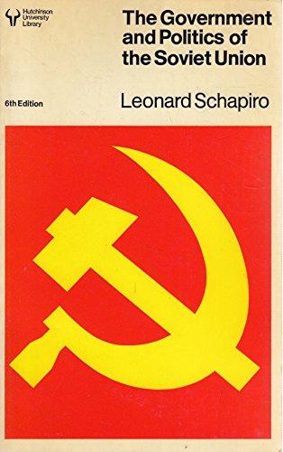 Book The Government and Politics of the Soviet Union free