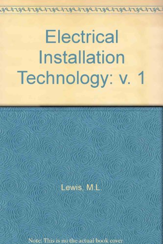 Book Electrical Installation Technology 1 free