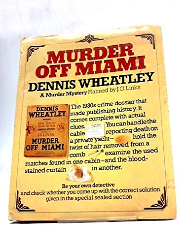 Book MURDER OFF MIAMI - A NEW ERA IN CRIME FICTION: A MURDER MYSTERY PLANNED BY J G LINKS free