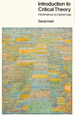 Book INTRODUCTION TO CRITICAL THEORY: FROM HORKHEIMER TO HABERMAS (UNIVERSITY LIBRARY) free