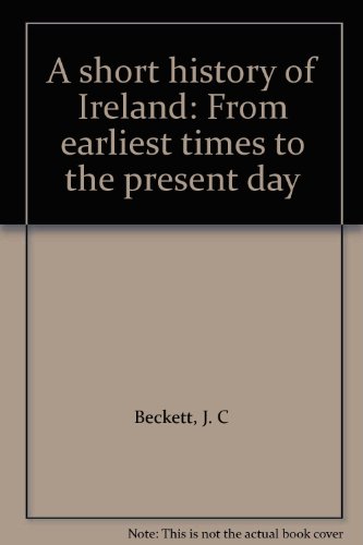Book A short history of Ireland: From earliest times to the present day free