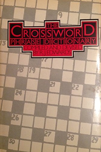 Book The Crossword Phrase Dictionary free