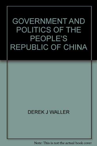 Book Government and Politics of the People's Republic of China (3rd edn) free
