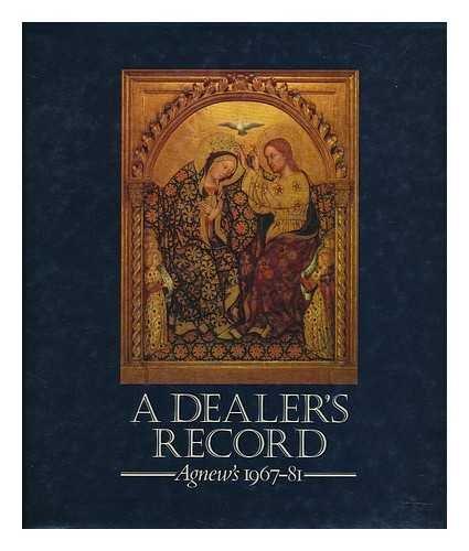 Book A Dealer's record: Agnew's 1967-81 free