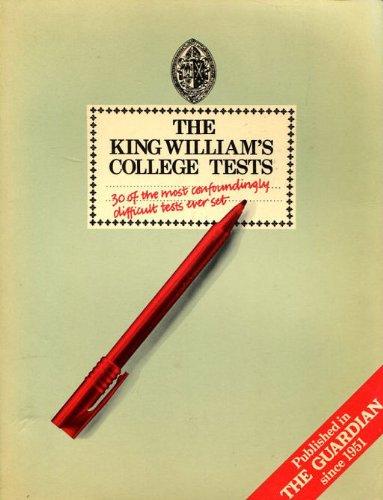 Book The King William's College Tests free