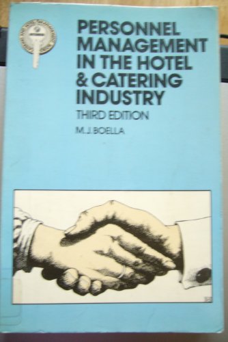 Book Personnel Management in the Hotel & Catering Industry free