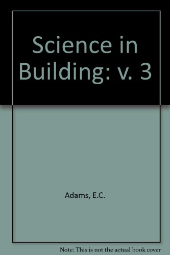 Book Science In Building (v. 3) free