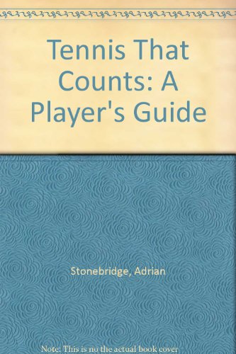 Book Tennis That Counts: Based On The Channel Four Television Series free