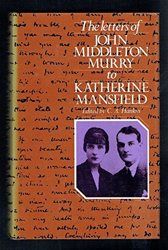 Book The Letters of John Middleton Murry To Katherine Mansfield free
