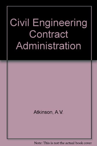 Book Civil engineering contract administration free