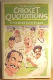 Book The Book Of Cricket Quotations free