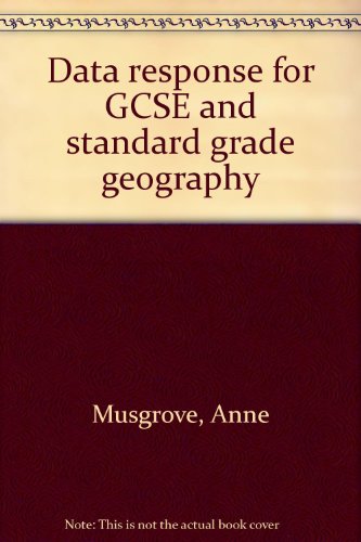 Book Data response for GCSE and standard grade geography free