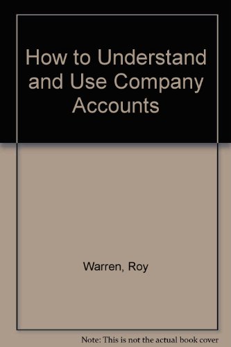 Book How To Understand And Use Company Accounts free