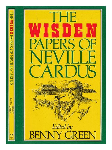 Book The Wisden Papers of Neville Cardus free