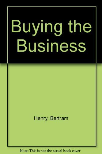 Book Buying the Business free