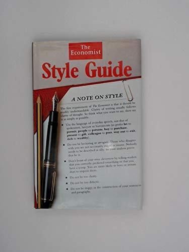 Book Economist Style Guide (Economist Desk Reference Set) free