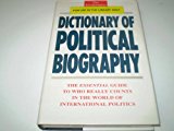 Book Economist Dictionary of Political Biography free