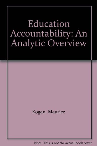 Book Education Accountability free Book Education Accountability free