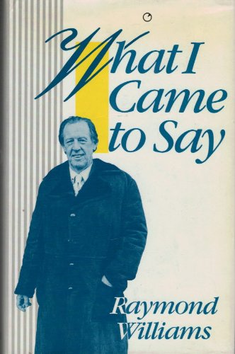 Book What I Came to Say (Radius Books) free