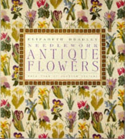 Book Needlework Antique Flowers free