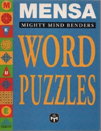 Book Mensa Mighty Mindbenders Word Puzzles free