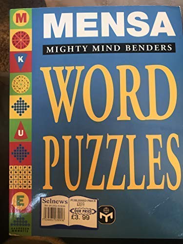 Book MENSA Mighty Mind Benders Word Puzzles free
