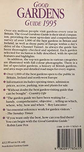 Book Good Gardens Guide 1995 free