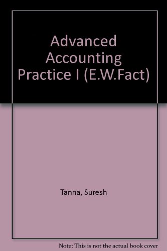 Book Advanced Accounting Practice I (e.w. Fact Professional Studies Series) free