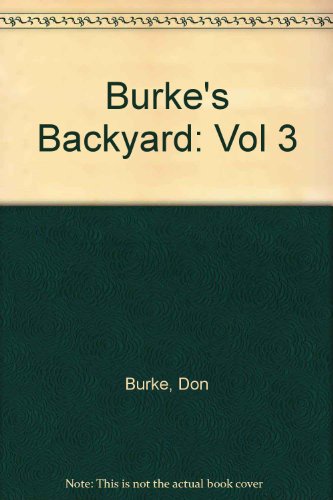 Book Burke's Backyard (Vol 3) free