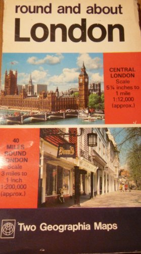 Book London, Round and About, Map: 3m-1 " free