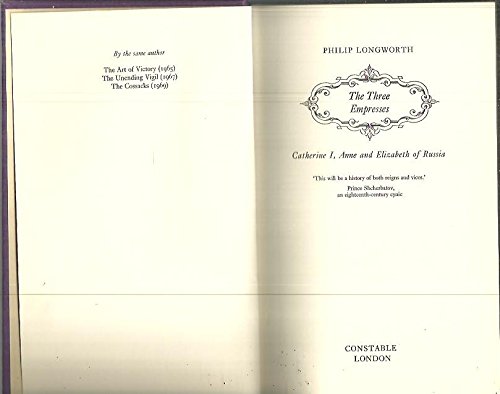 Book The Three Empresses: Catherine I, Anne and Elizabeth of Russia free
