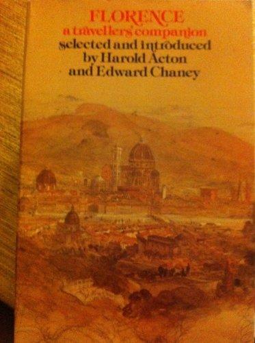 Book Florence A Travellers Companion (The Travellers' companion series) free