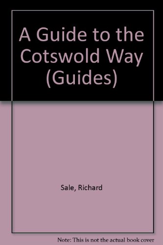 Book A Guide To The Cotswold Way (guides) free