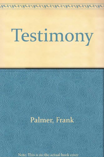 Book Testimony - 1st Edition/1st Printing free