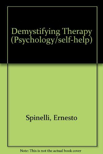 Book Demystifying Therapy (Psychology/self-help) free