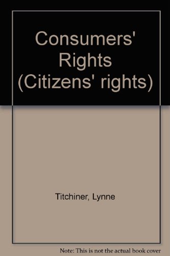 Book Consumers' rights (Citizens' rights) free