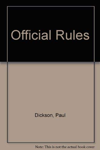 Book Official Rules free