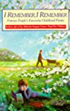 Book I Remember, I Remember: Famous People's Favourite Childhood Poems (Red Fox Poetry Books) free