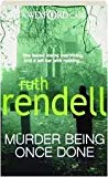 Book Murder Being Once Done free