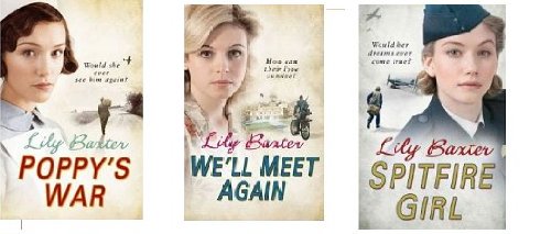 Book LILY BAXTER SPITFIRE GIRLS, WE'LL MEET AGAIN & POPPY'S WAR 3 book collection set free